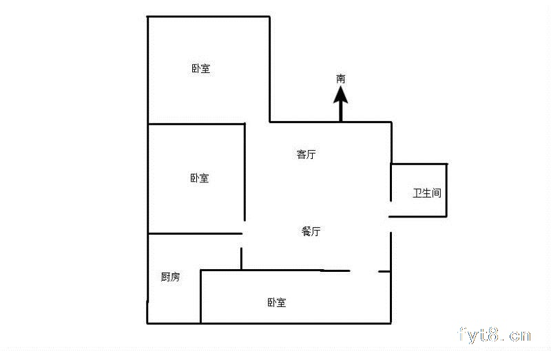 购物中心旁精装修3室,拎包入住,附近学校一中附小五小等